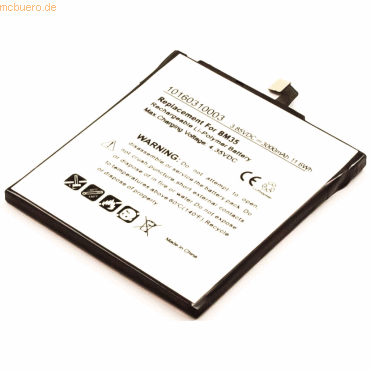 4021499691032 - Akku für Xiaomi Mi 4c Dual SIM Li-Pol 39 Volt 3000 mAh schwarz