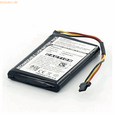 4021499784628 - Akku für Tomtom FLB0813007089 Li-Ion 37 Volt 1200 mAh schwarz