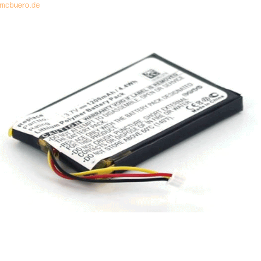 4021499816190 - Akku für Falk BLP5040835007212 Li-Pol 37 Volt 1200 mAh schwarz