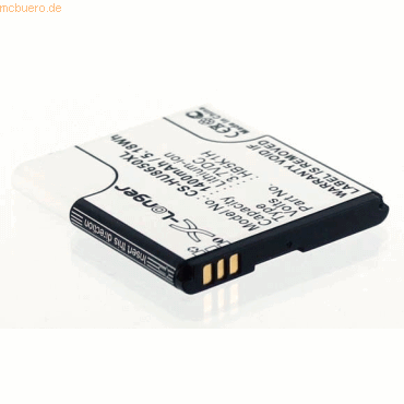 4021499883093 - Akku für Huawei U8650 Li-Ion 37 Volt 1400 mAh schwarz