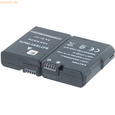 4021499925441 - Akku für Nikon D5100 Li-Ion 74 Volt 950 mAh schwarz