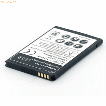 4021499973886 - Akku für Htc BG32100 Li-Ion 37 Volt 1100 mAh schwarz