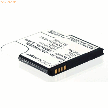 4021499988507 - Akku für Htc BA S800 Li-Ion 37 Volt 1200 mAh schwarz