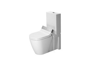 4021534643835 - Stand-WC-Kombination starck 2 tief 370 x 725 mm Abgang Vario weiß 21290900001 - Duravit