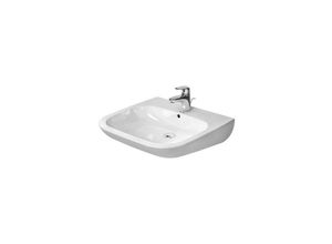 4021534686504 - Duravit D-Code Waschtisch Vital 600mm mit ÜL mit HLB 1 HL weiß 23126000002