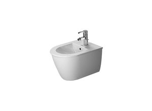 4021534811982 - Wand-Bidet compact darling new mit Überlauf Hahnlochbank 365 x 485 mm 1 Hahnloch weiß 2256150000 - Duravit