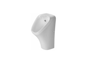 4021534863899 - Urinal DuraStyle Zulauf von hinten mit Spüldüse mit Fliege rimless Farbe Weiß mit Wondergliss - 28063000071 - Duravit