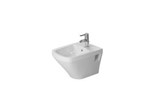 4021534894169 - Wand-Bidet compact durastyle mit Überlauf Hahnlochbank 370 x 480 mm 1 Hahnloch weiß 2285150000 - Duravit