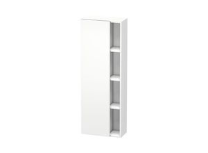 4021534920837 - Duravit DuraStyle Hochschrank 1238 1 Drehtür Anschlag links Höhe 1400mm Tiefe 240mm Farbe (Front Korpus) Weiß Matt   Weiß Matt - DS1238L1818