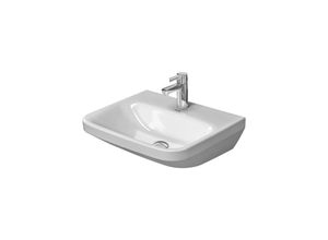 4021534951251 - Waschtisch med durastyle ohne Überlauf mit Hahnlochbank 550 x 440 mm ohne Hahnloch weiß 23245500701 - Duravit