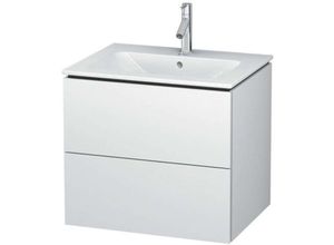 4021534996337 - Duravit L-Cube - Waschtischunterschrank 55x62x48 cm 2 Schubladen weiß matt LC624001818