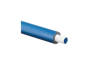 4021598124455 - Uni Pipe plus Rohr weiß vorgedämmt S4 im Ring 20 x 225 mm blau (VPE=100m) - Uponor