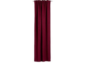 4021626043727 - Vorhang GÖZZE Gigolo - Schlaufenschal mit Multifunktionsband Gardinen Gr 245 cm Multifunktionsband 140 cm rot (bordeaux) Schlafzimmergardinen Gardine HxB 245x140 Blackout Vorhang