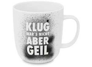 4021766267250 - Kaffeebecher Klug wars nicht aus Porzellan ca 350ml