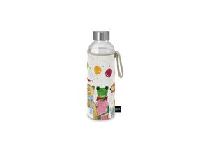 4021766280587 - ppd Glasflasche mit Schutzhülle 500 ml