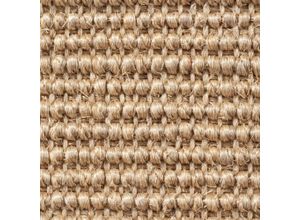 4021937177135 - BODENMEISTER Teppichboden Sisalteppich Mara Teppiche Wohnzimmer Schlafzimmer Kinderzimmer Breite 400 cm Gr B L 400 cm x 200 cm 5 mm 1 St beige (beige natur) Teppichboden