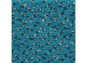 4021937193470 - VORWERK Teppichboden Veloursteppich Passion 1006 (Riva) Teppiche Wohnzimmer Schlafzimmer Kinderzimmer Breite 400500 cm Gr B L 500 cm x 600 cm 67 mm 1 St blau (türkis) Teppichboden