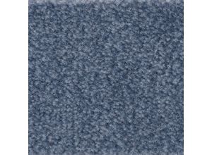 4021937224372 - BODENMEISTER Teppichboden Veloursteppich Jupiter Teppiche Wohnzimmer Schlafzimmer Kinderzimmer Breite 400500 cm Gr B L 400 cm x 600 cm 75 mm 1 St blau Teppichboden