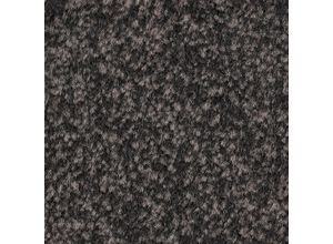 4021937230397 - BODENMEISTER Teppichboden Veloursteppich Jupiter Teppiche Wohnzimmer Schlafzimmer Kinderzimmer Breite 400500 cm Gr B L 500 cm x 700 cm 75 mm 1 St schwarz (schwarz anthrazit) Teppichboden