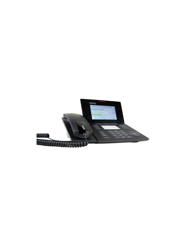 4021972015720 - ST 56 IP - IP-Telefon - Schwarz - Kabelgebundenes Mobilteil - 5000 Eintragungen - 235 mm - 210