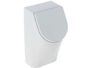 4022009305852 - Renova Plan Urinal mit Deckel Zulauf von hinten Abgang nach hinten Tiefe 30cm Zulauf hinten weiß KeraTect 235120600