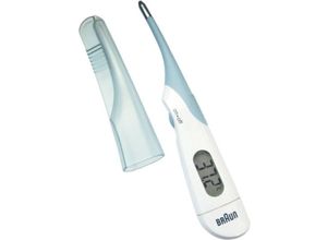 4022167100252 - BRAUN Thermometer Digital PRT1000CE High Speed Thermometer Thermometer (inkl Batterie) + Schutzkappe + Anleitung 1 Stk