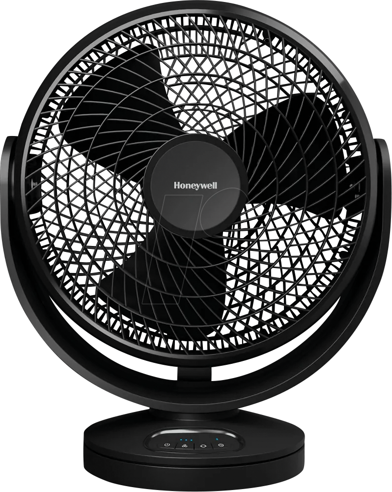 4022167150233 - Tischventilator 25 cm 70 w 3 Geschwindigkeiten schwarz - HF715BE4 Honeywell