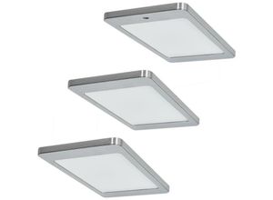 4022208060866 - Brinkdöpke 3er-Set LED Leuchte KYRA 3x48W Edelstahl-Optik 3500K warmweiß