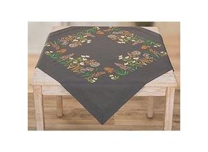 4022236388406 - Stickmitteldecke Wildblumenwiese