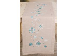 4022236395466 - Stickläufer Schneekristalle