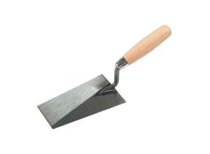 4022307100838 - - Berner Putzkelle Länge 140 mm Breite 80 mm gehärtet m Holzheft Stahl