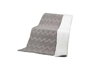 4022378189381 - Bella Casa Kuscheldecke Zick Zack - ca 150 x 200 cm