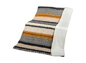 4022378189596 - Kuscheldecke Sherpa Print