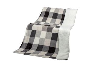 4022378189602 - Kuscheldecke Sherpa Print