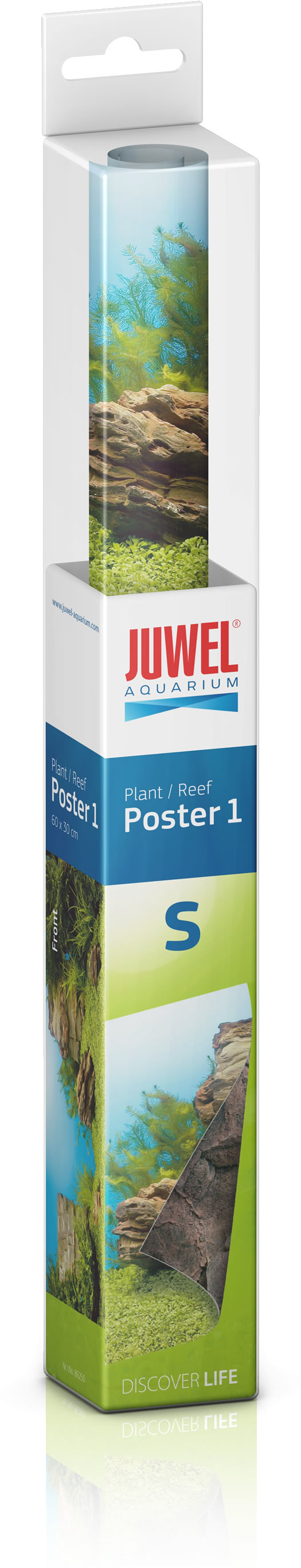 4022573862508 - JUWEL Aquarium Poster Rückwand Poster 1 Unterwasserlandschaft   Felsmotiv S 60 x 30 cm