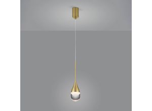 4022671113489 - Deep LED-Hängeleuchte matt gold