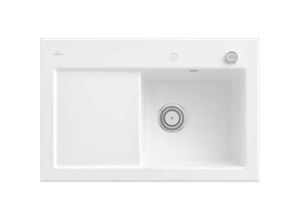 4022693873811 - Villeroy&Boch Spülbecken Küchenspüle Subway 45 Weiß Alpin 780x510mm Unterschrankbreite 45cm