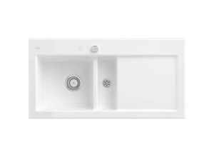 4022693910578 - Villeroy&boch - Villeroy&Boch Spülbecken Küchenspüle Subway 60 Weiß Alpin 1000x510mm Unterschrankbreite 60cm