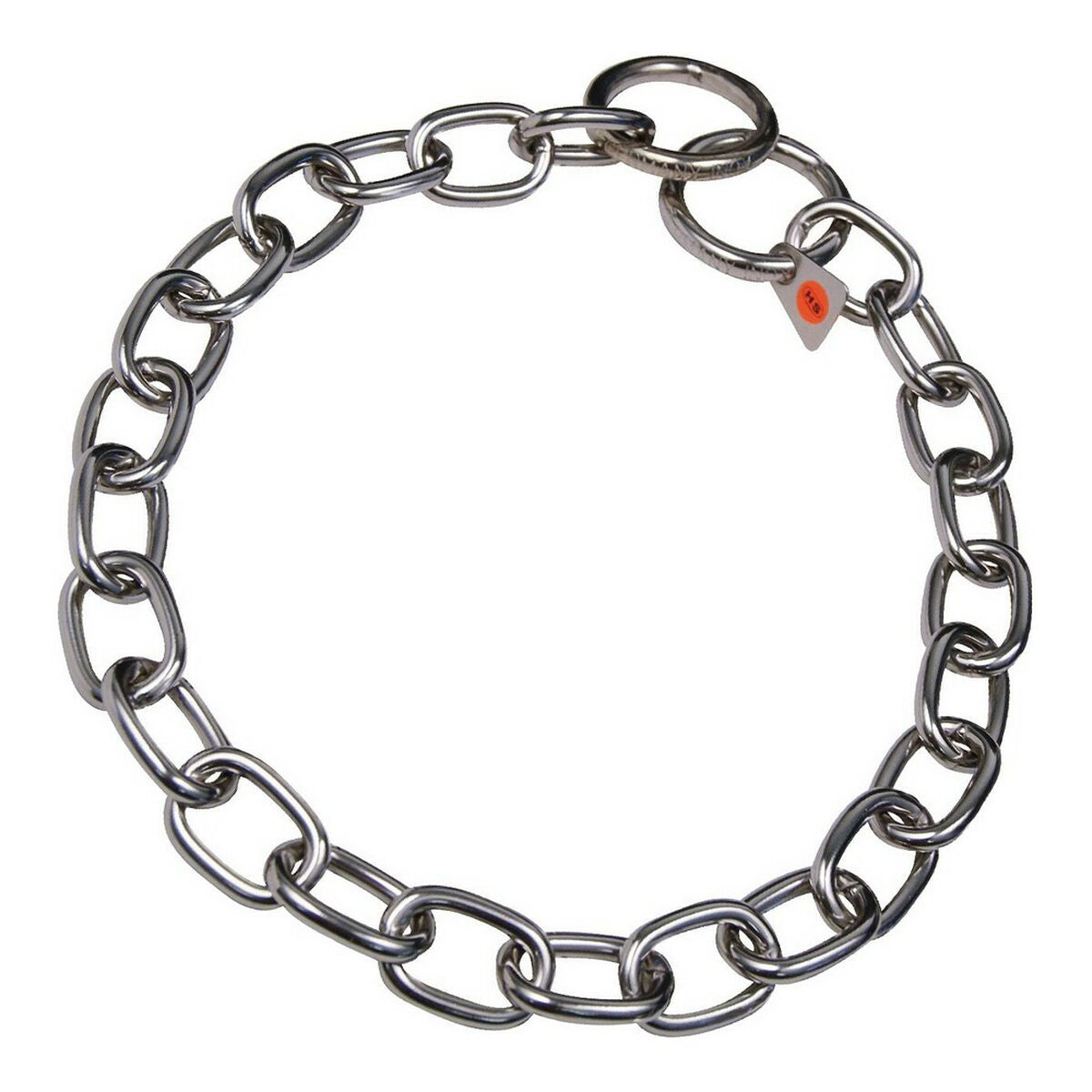 4022853185792 - Hundehalsband Silberfarben 4 mm Verbindungen Halblang 74 cm 4022853185792 - Hundehalsband Silberfarben 4 mm Verbindungen Halblang 74 cm