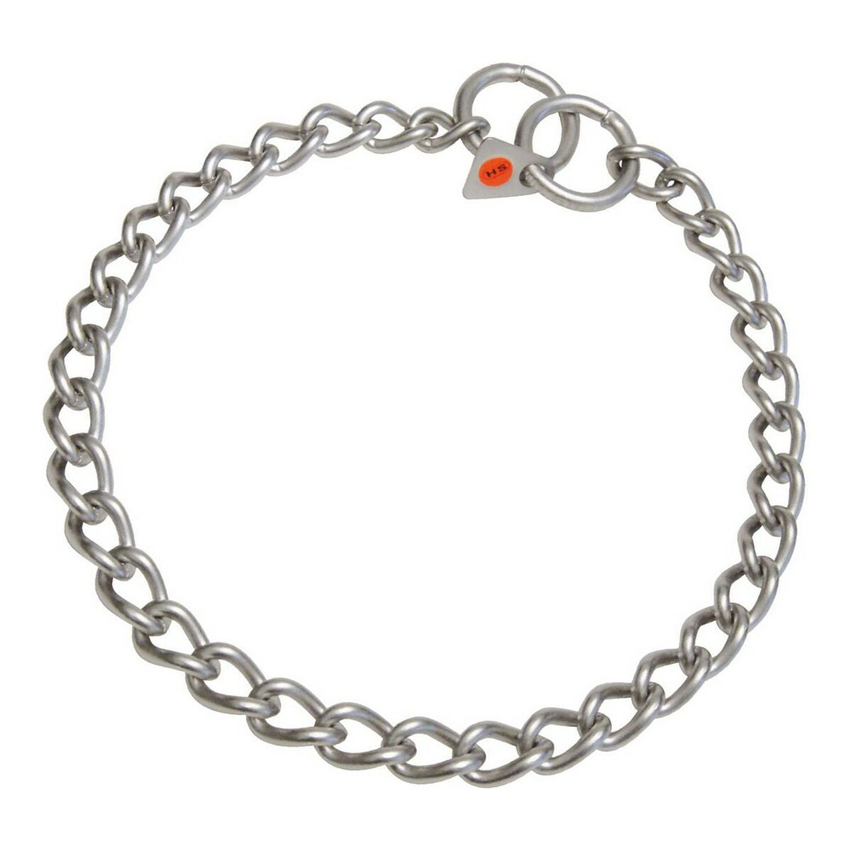 4022853208354 - Hundehalsband Silberfarben 3 mm Verbindungen Verdreht 65 cm