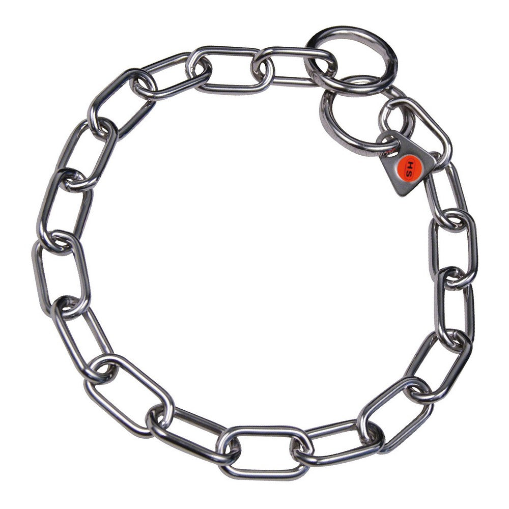 4022853246721 - Hundehalsband Silberfarben 3 mm Verbindungen Halblang 55 cm 4022853246721 - Hundehalsband Silberfarben 3 mm Verbindungen Halblang 55 cm