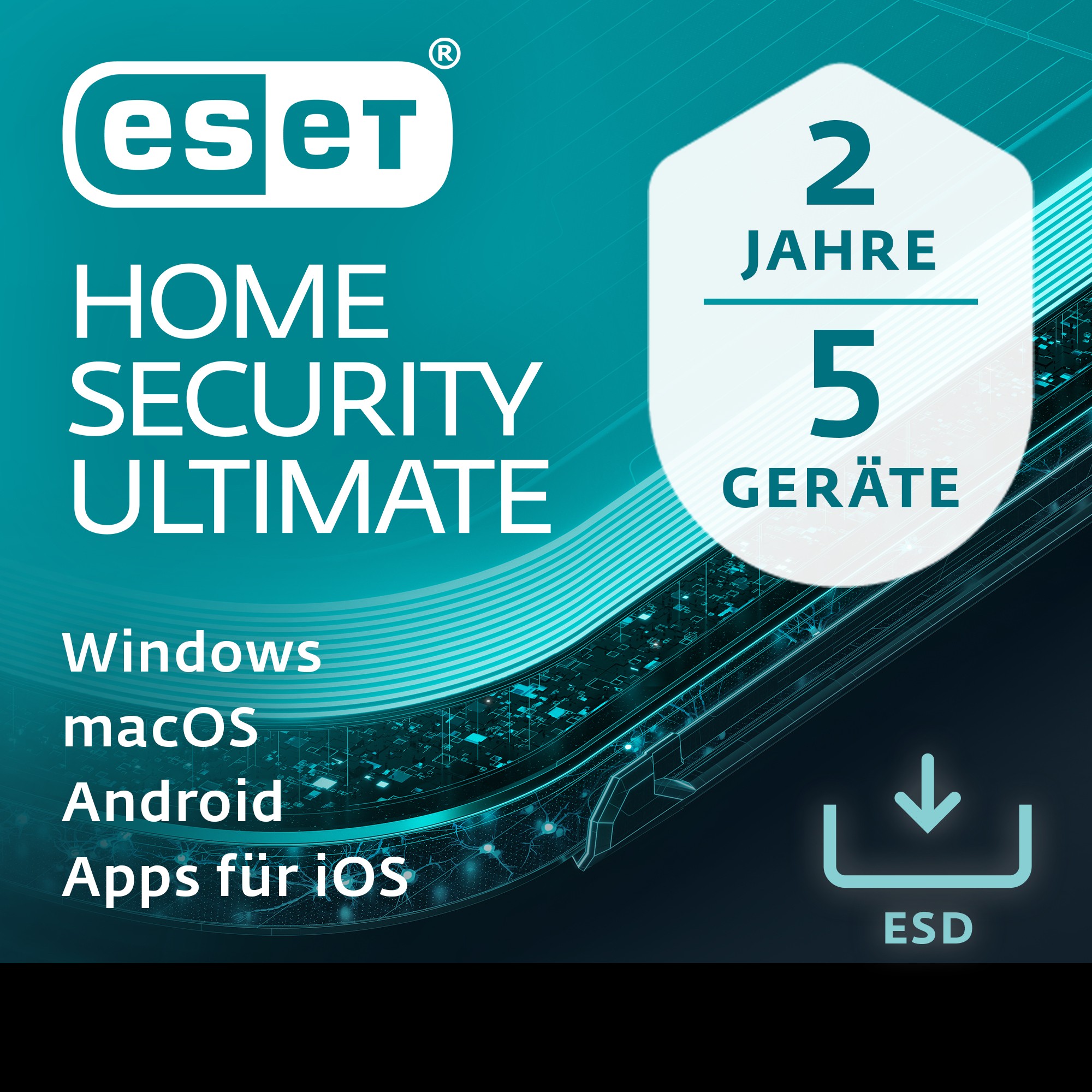 4022863006698 - ESET Home Security Ultimate - 5 User 2 Years - ESD-DownloadESD