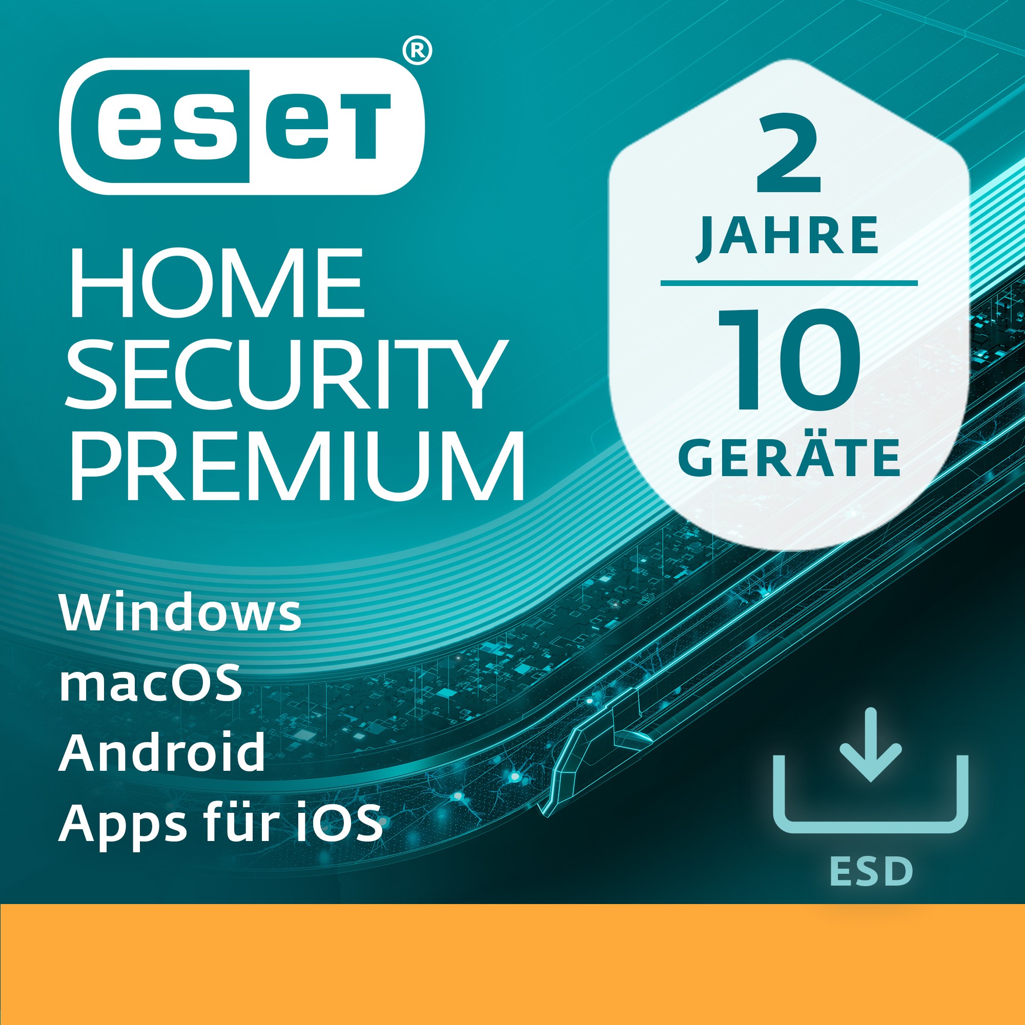 4022863006773 - ESET Home Security Premium - 10 User 2 Years - ESD-DownloadESD