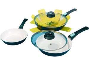 4023012240550 - Pfannen-Set Cerafit Fusion 7-teilig grün