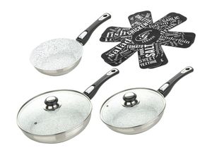 4023012242240 - Pfannen-Set »Cerafit Mont Blanc 20 cm 24 cm 28 cm« Edelstahl