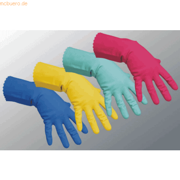 4023103080065 - Handschuhe Multipurpose Der Feine Naturlatex rot Größe L