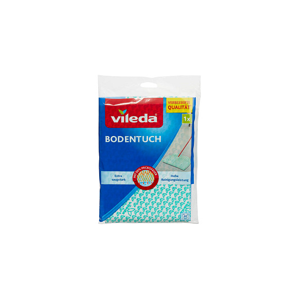 4023103110731 - 116362 Bodentuch mit 30 % Microfaser Wischbezug 1 St - Vileda