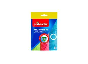 4023103217409 - VILEDA 3er-Set UltraFresh Mikrofasertücher mit antibakterieller Behandlung - Rose