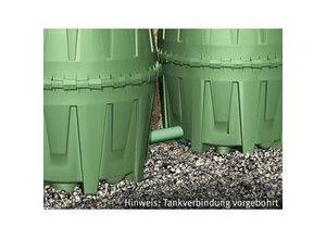 4023122109006 - 4rain Regenwasser Erdtank Komplettpaket Haus Herkules 3200 l