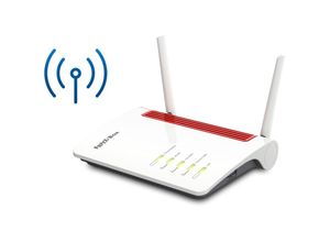 4023125029264 - FRITZBox 6850 LTE WLAN-Router Gigabit Ethernet Dual-Band (24 GHz 5 GHz) 3G 4G Rot Weiß